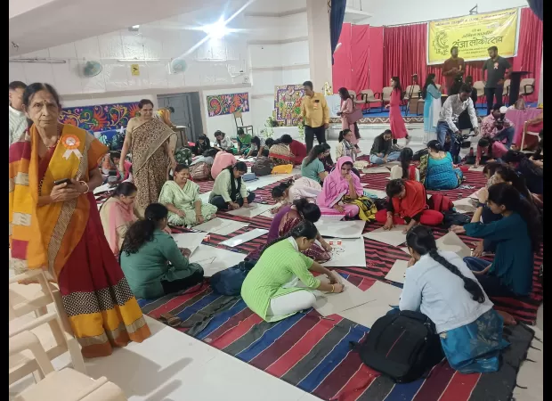 Students in Madhya Pradesh learned to make 