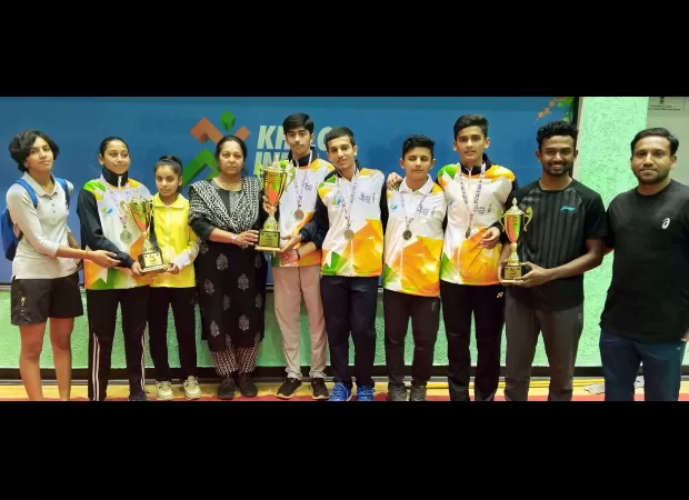 Ujjain won 4 medals in badminton at the Khelo MP Youth Games 2023.