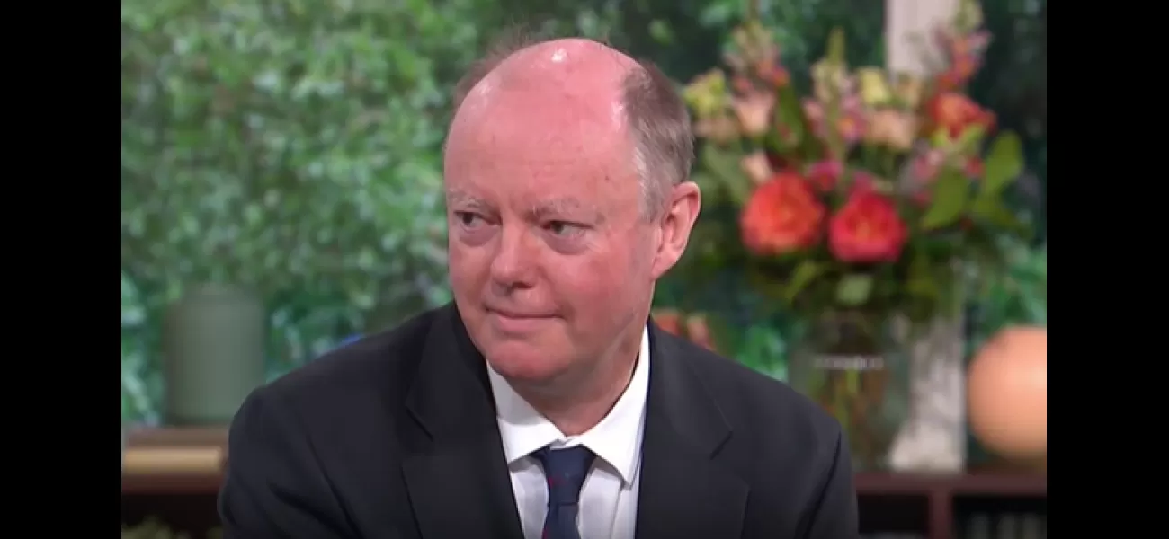 Chris Whitty was not pleased when questioned about appearing on Naked Attraction.