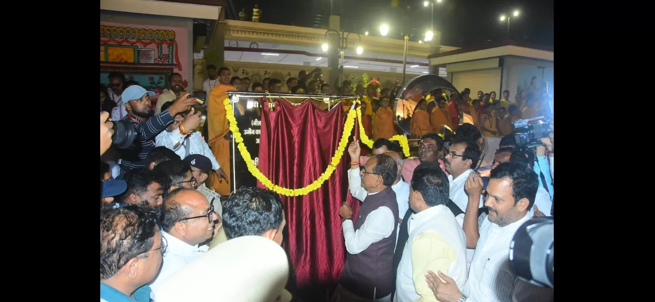 CM Chouhan inaugurates Mahakal Lok Phase-2 in Ujjain, Madhya Pradesh.