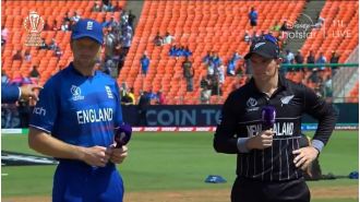 NZ restrict ENG to 282/9 after Root's 77, ENG vs NZ in 1st match of 2023 World Cup.