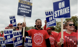 Ford is making progress in negotiations with the Big Three auto workers' union.