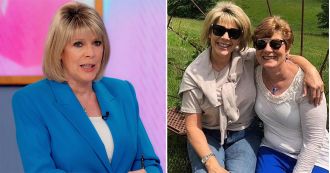 Ruth thanked Eamonn for being her rock after her sister's tragic death at 62.