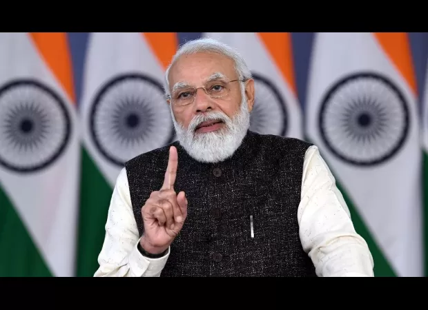 PM inaugurates 1,024 residential units in Indore virtually.