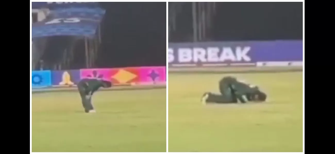 Mohammad Rizwan offers namaz on field during WC 2023 match between Pak and Ned, video goes viral.