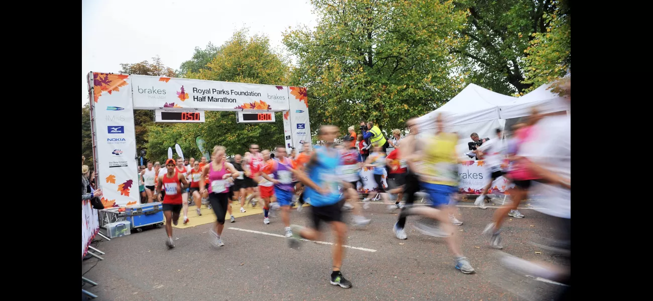 Which roads in the Royal Parks will be closed for the Half Marathon?
