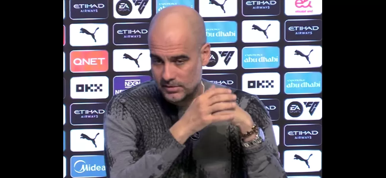 Guardiola states Rice chose Arsenal because of their long history and family-like atmosphere.