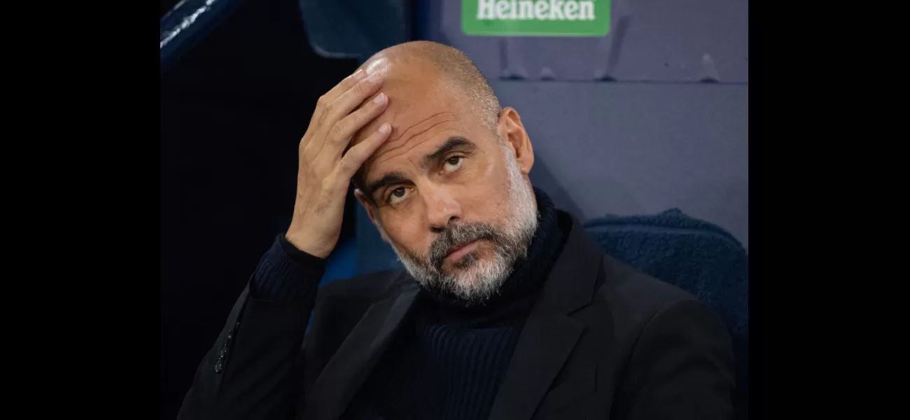 Pep Guardiola takes jab at Arsenal for their excessive spending.