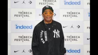 Exhibit of Spike Lee's work opens at Brooklyn Museum, attended by Nia Long, Laurence Fishburne, and more.