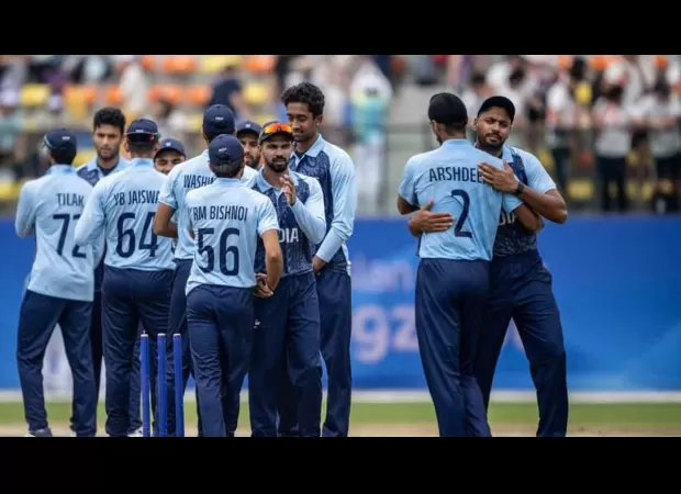 India won the toss & will field 1st in the IND vs AFG, Asian Games 2023 Men's Cricket Final.