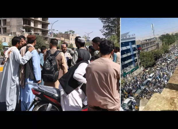 15 dead, 40 injured after two strong earthquakes hit Afghanistan, magnitude 6.3.