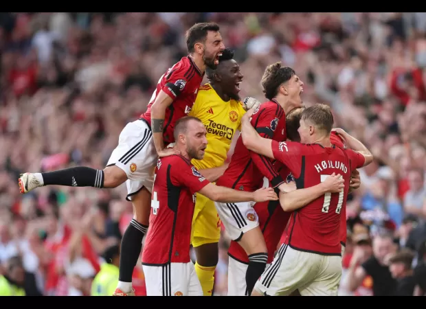 Man Utd win Premier League 1st time, dramatic win over Brentford.