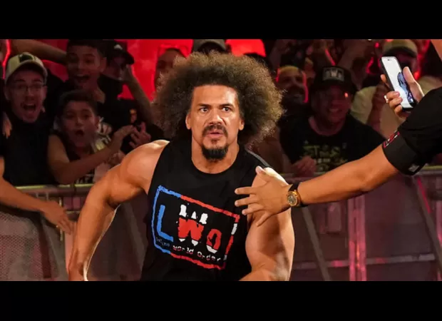 Carlito returns to WWE Fastlane with new theme song, shocking fans.