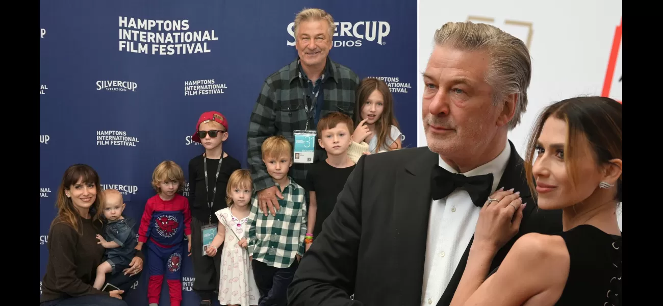 Alec & Hilaria take all 7 kids to Hamptons Film Festival for a special family outing.