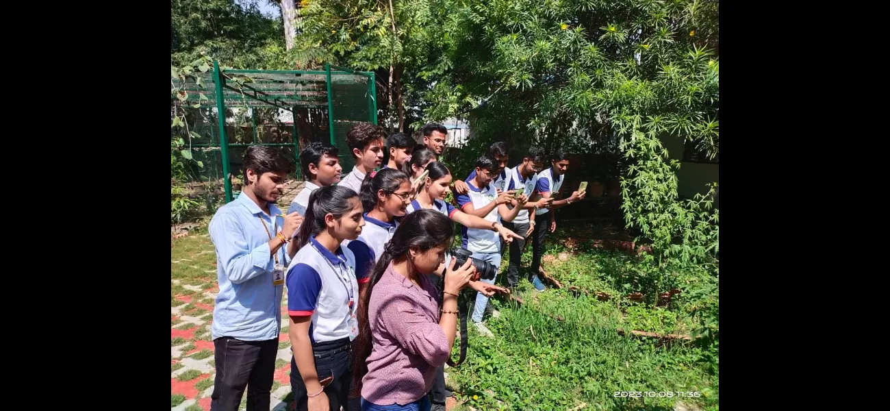 Wildlife Week concluded with a butterfly survey conducted at Holkar College.