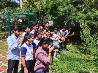 Wildlife Week concluded with a butterfly survey conducted at Holkar College.