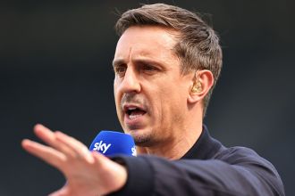Gary Neville predicts Man Utd won't finish in a good position this season, despite their impressive performance vs Brentford.