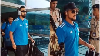 Team India arrives in Delhi without Shubman Gill for their upcoming Afghanistan match.