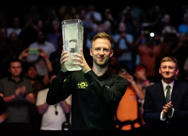 Judd Trump came back from a deficit to win the English Open, saying, 