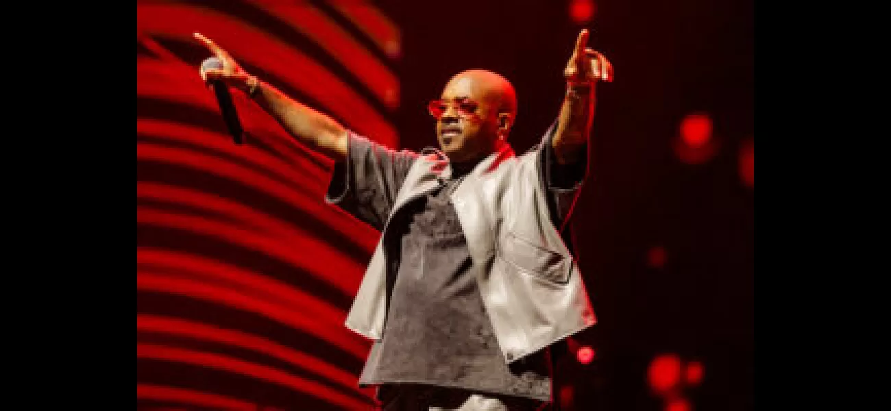 Jermaine Dupri celebrates 25th anniversary of So So Def on an Atlanta MARTA bus.