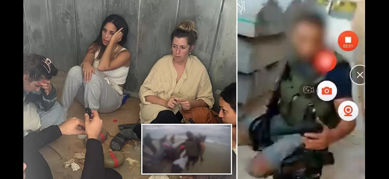 Bar workers describe fleeing in panic when Hamas gunmen attacked a beach party in Israel.