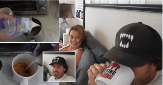 Brody Jenner commended for adding fiancée's breast milk to his morning coffee.