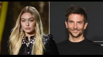 Gigi Hadid, 28, and Bradley Cooper, 48, spark dating rumours as they arrive in NY with lots of luggage.