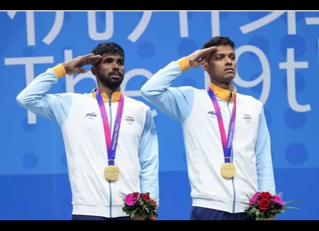 Satwiksairaj Rankireddy and Chirag Shetty become first Indian badminton pair to be ranked number one in the BWF World Rankings.