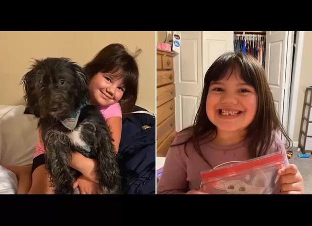 7-year-old girl suffocated when balloon burst and got caught around her face.