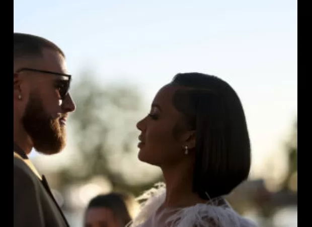 Kayla Nicole, ex of Travis Kelce, shares an empowering video to Black women amid backlash against Taylor Swift.