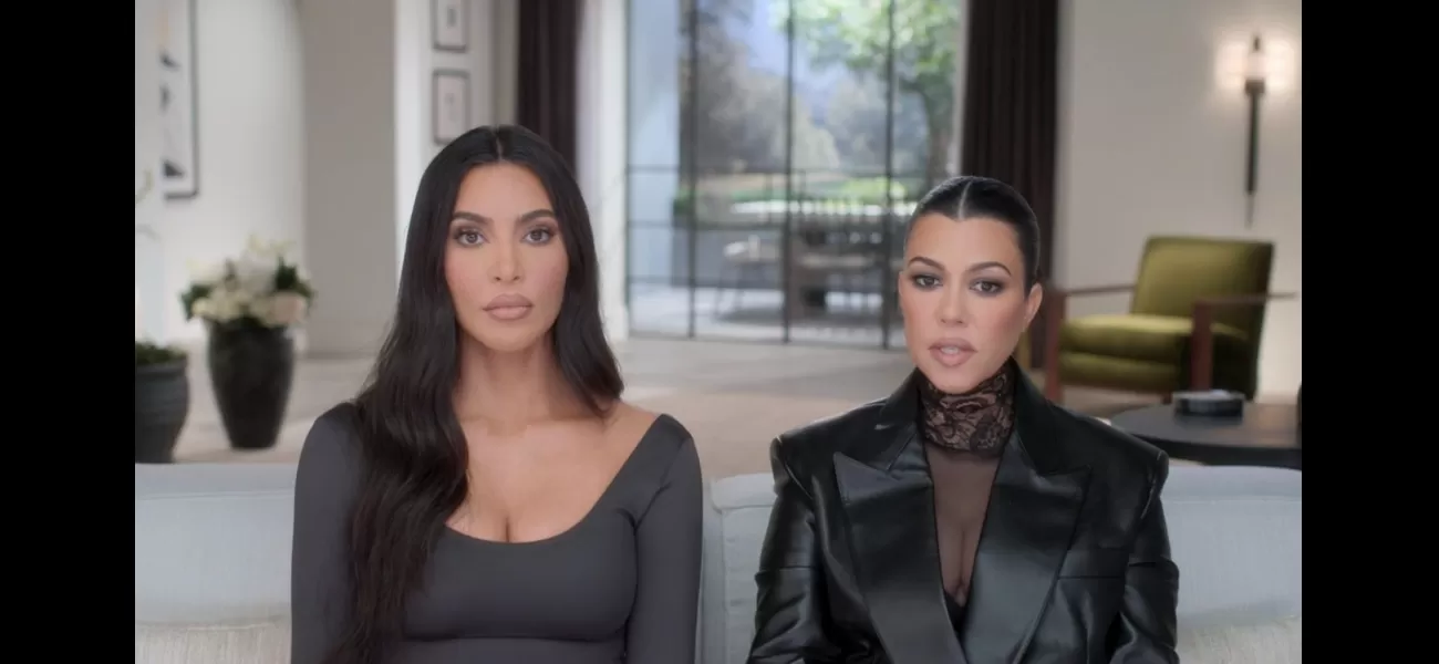 Kim and Kourtney make up after a difficult fight.