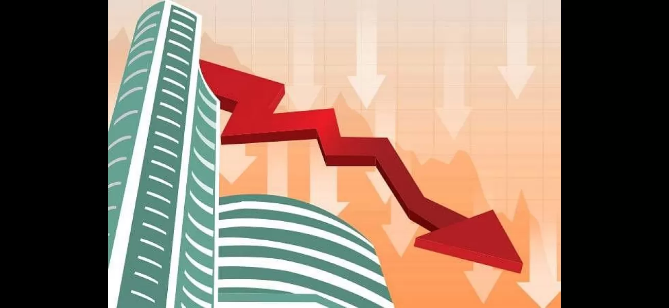 Markets end day lower, Sensex at 66,408.39, Nifty below 19,800.