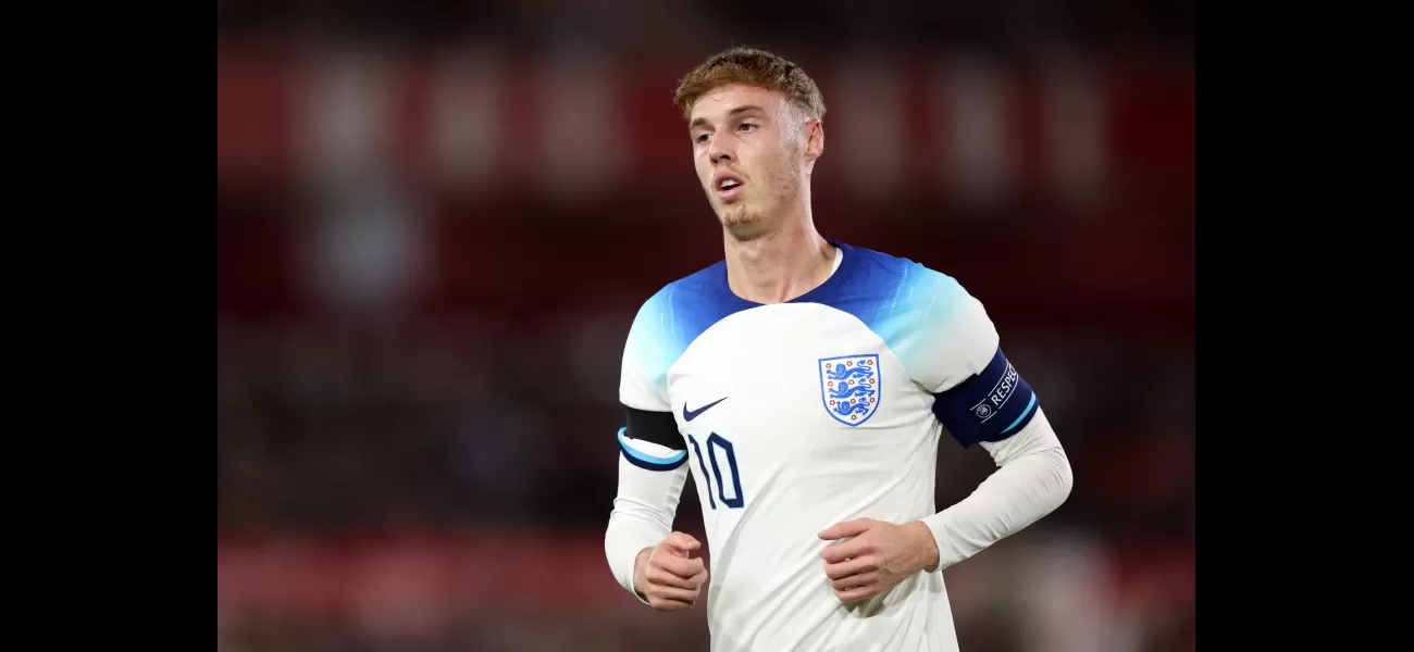 Cole Palmer sustains injury while representing England Under-21s.