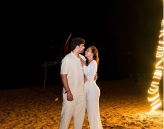 Karan and Tejasswi celebrated Karan's birthday with a romantic evening.