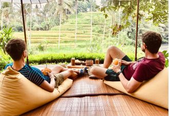 Luxurious amenities like private pools, butlers, and two-person bathtubs await in Bali's most elite celebrity hotels.