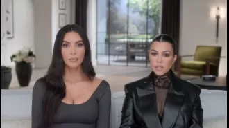 Kim and Kourtney make up after a difficult fight.
