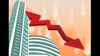 Markets end day lower, Sensex at 66,408.39, Nifty below 19,800.