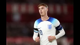 Cole Palmer sustains injury while representing England Under-21s.