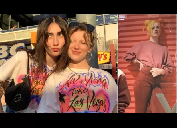 He saw a face he liked, travelled a long way to meet her.