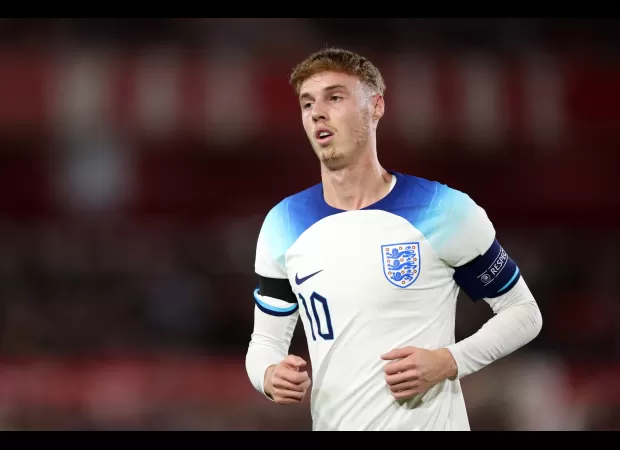 Cole Palmer sustains injury while representing England Under-21s.