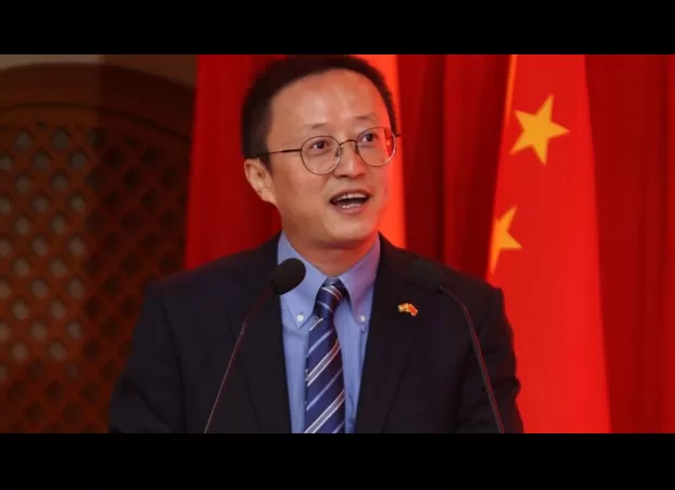 Kong Xianhua discusses China's modernization efforts in Mumbai as the Consul General of the People's Republic of China.