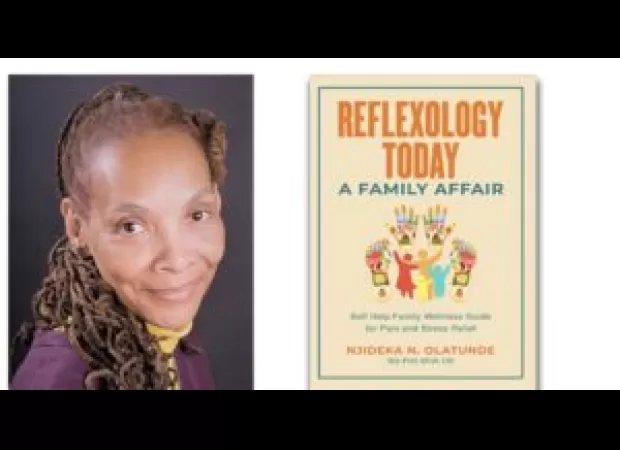 A Black pain relief specialist celebrates 40 years in business and launches the second edition of their reflexology book.
