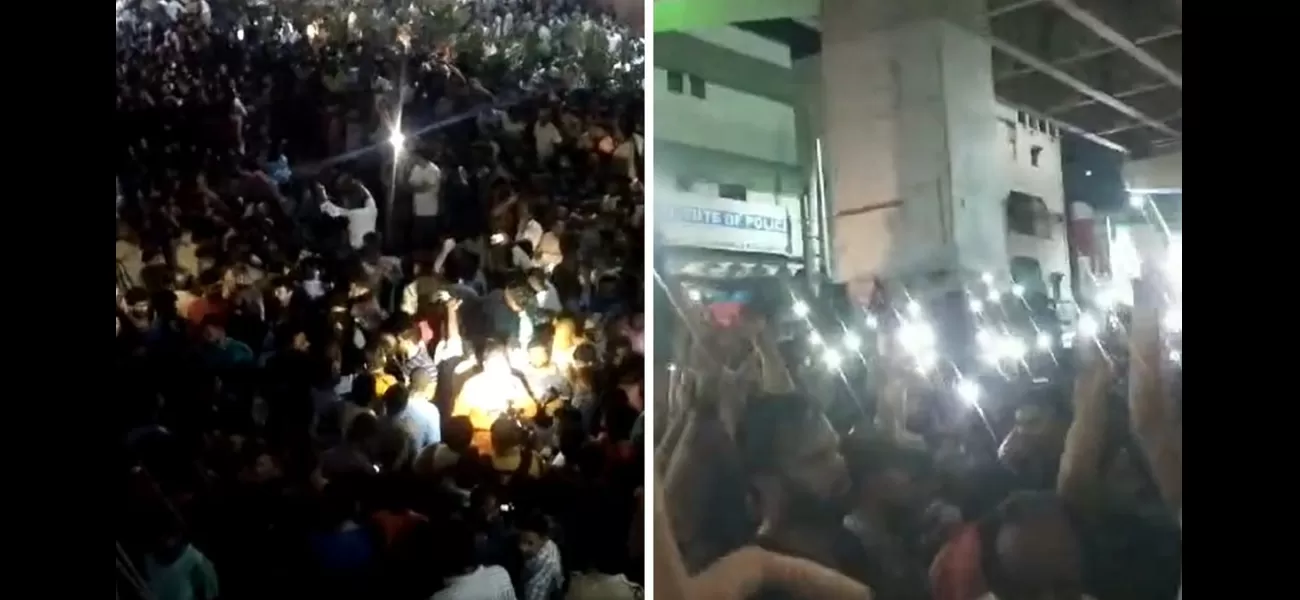 Students in Hyderabad protested after an aspirant of the Telangana State Public Service Commission died by suicide in Ashok Nagar. Visuals of the incident have been shared.