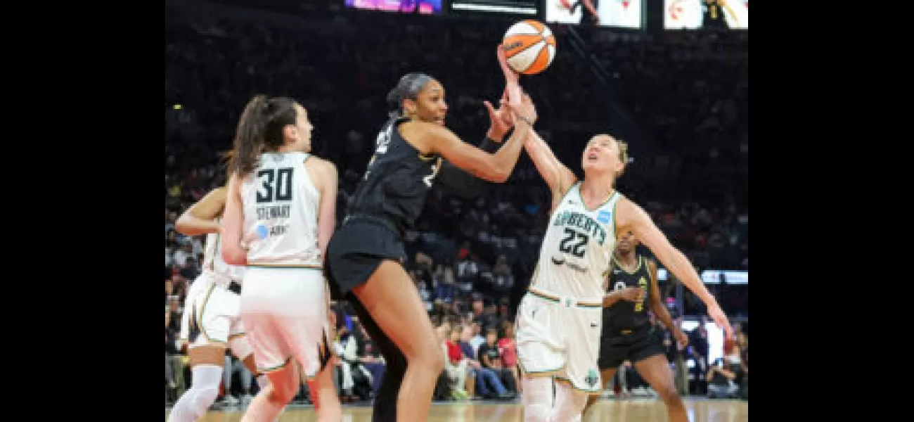Aces on the brink of sweeping Liberty in WNBA Finals, with a 2-0 lead.
