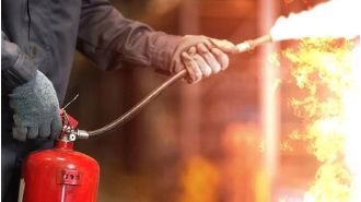 A fire broke out at a house in Madhya Pradesh, destroying goods stored inside.