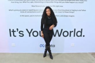 WNBA star Te'a Cooper and beauty influencer META team up for a collaboration.