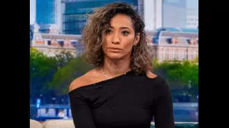 Karen Hauer and husband have ended their marriage after only one year.