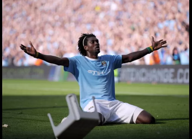 Adebayor urges Arsenal fans to look past his memorable goal celebration.