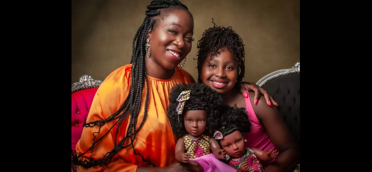 My daughter inspired us to open a store full of Black dolls with afro hair that she couldn't find elsewhere.