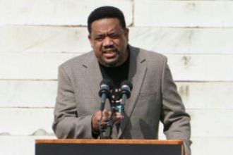 Governor's xenophobic rant against Palestinians is challenged by Bishop Talbert Swan who reminds him of his own foreign roots.
